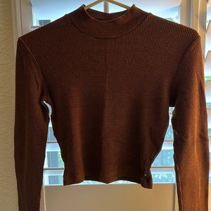 TNA Brown Waffle Tee